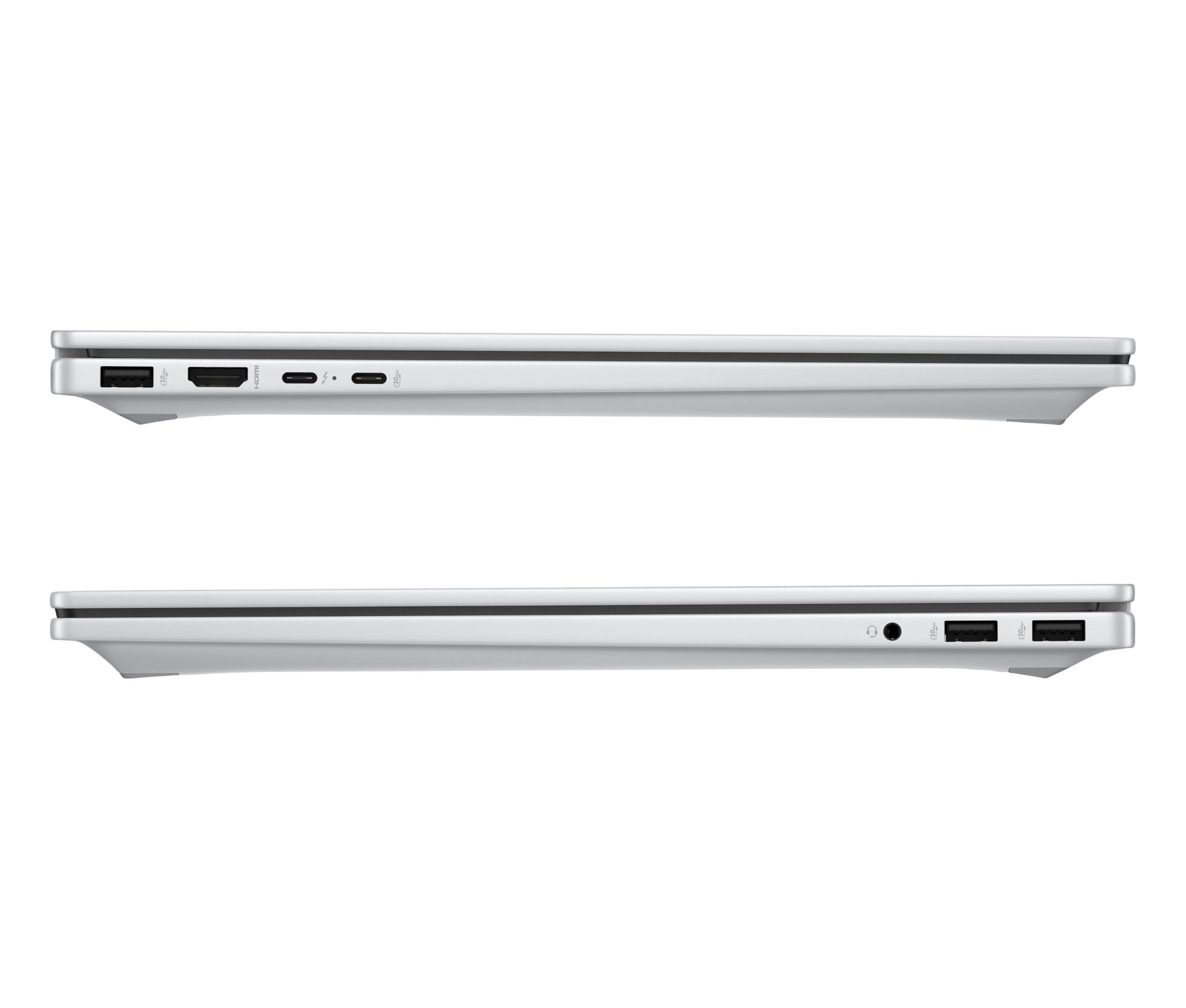 HP OmniBook X Flip 2-in-1 Laptop (17.3 Zoll FHD-Touchscreen, Intel Core Ultra 7, Copilot+, 16GB RAM, 1TB, Win11, QWERTZ) - Silber