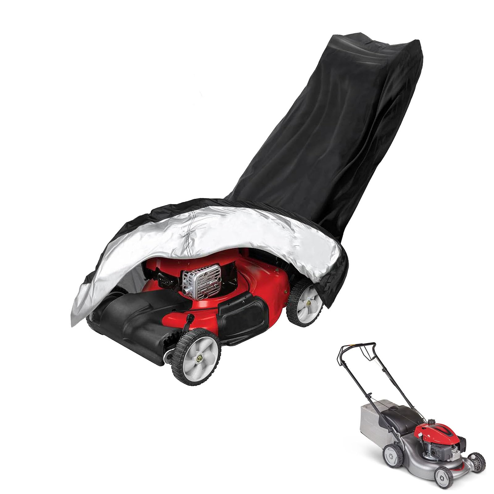 lawnmower cover Compatible with Honda IZY HRG 466C1 ,waterproof and sun,suitable for indoor and outdoor use all year round, comes with a storage bag