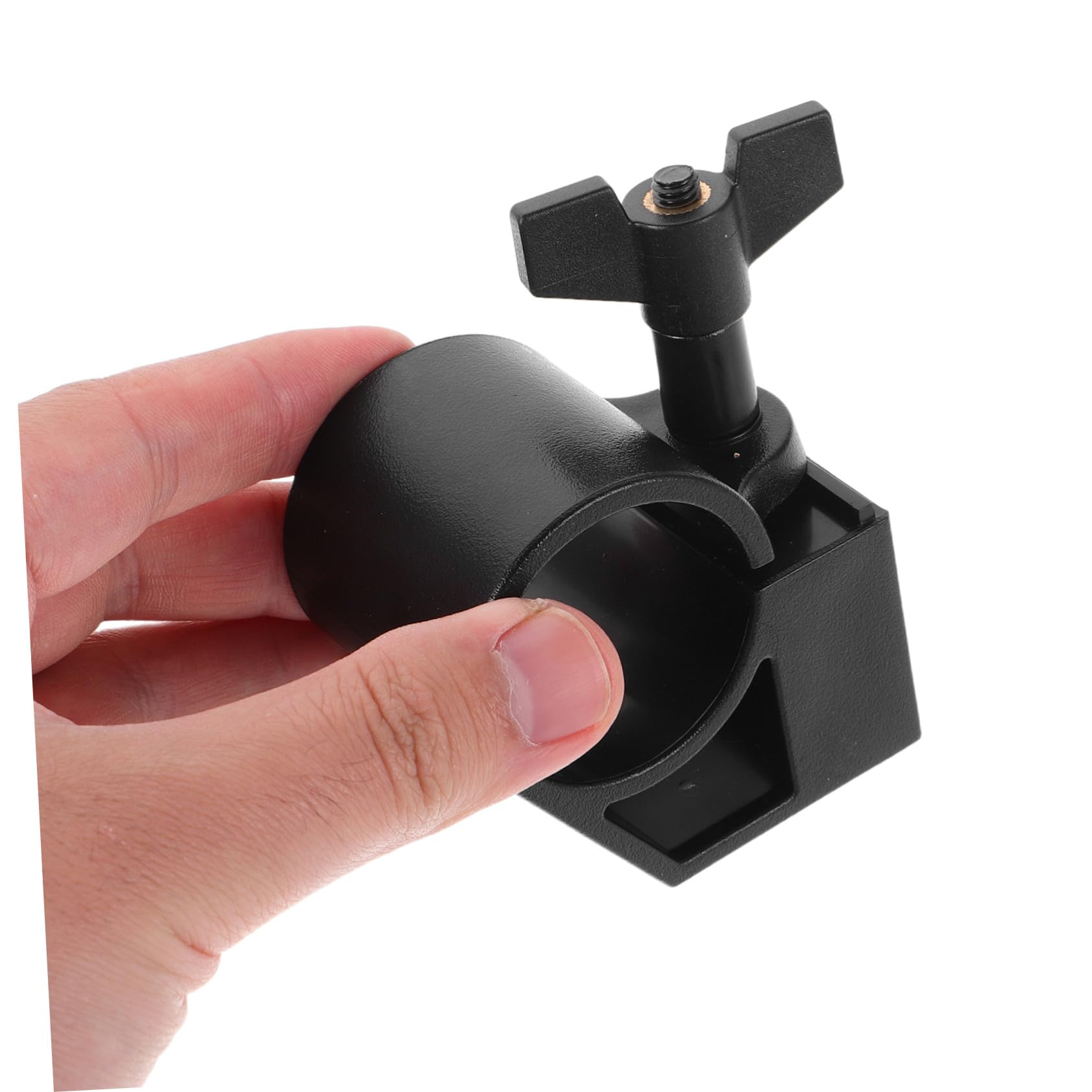 VANZACK Pinces de Support de Batterie pour Tambour Électronique, Fixation pour Équipement de Fixation du Tambour, en Plastique, Compatible Rack, pour Répétitions et Concerts