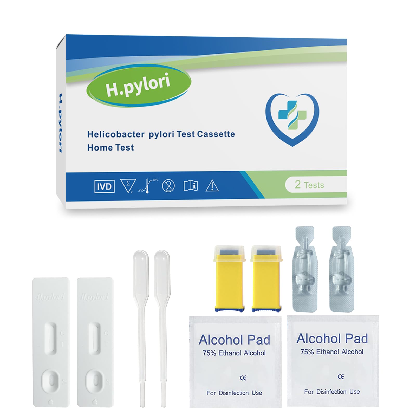 Buy H Pylori Test at Home Helicobacter Pylori Test Kit Rapid and