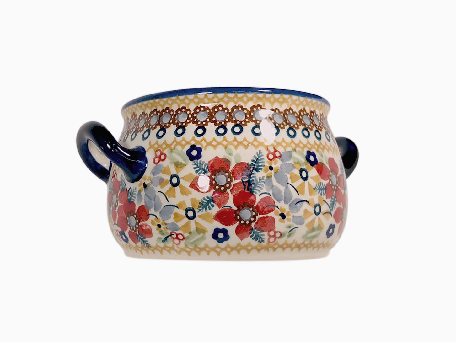 Amazon.co.jp: ポーランド食器 ポーリッシュポタリー スープボウル B6