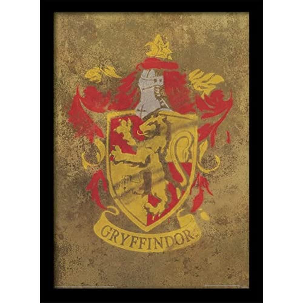 Gryffindor Crest Wizarding World Harry Potter 30x40cm pour habiller un mur blanc vide