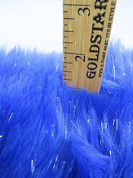 Amazon.com: Tinsel Tip Short Shag Faux Fur Sold by The Yard DIY