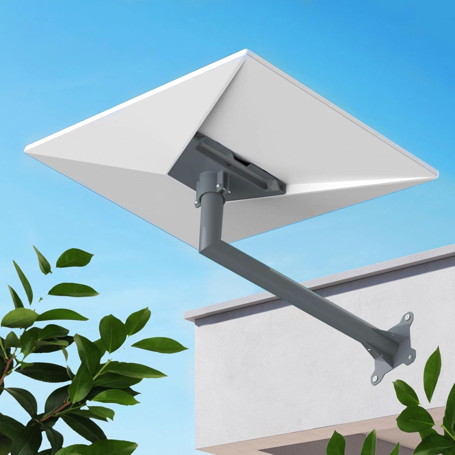 Starlink V3 Kit Montaggio Verticale Per Gen 3 – Supporto A Parete In Acciaio, Resistente Al Vento