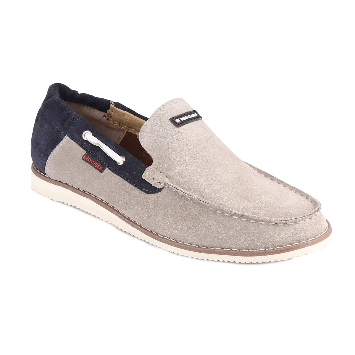 Red Chief Formal Boat Shoe for Men Grey (B0B84TCFBS) Amazon Price History, Amazon Price Tracker