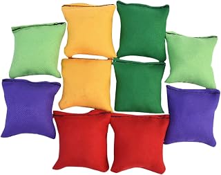 TOYANDONA 10pcs Sandbag Kid Outdoor Toys Kids Mini Toys Outdoor Accessories Small Bean Bag Tossing Beanbags Toy Bean Bags Plastic Particles Kids Small Beanbags Toss Game Accessories Sports