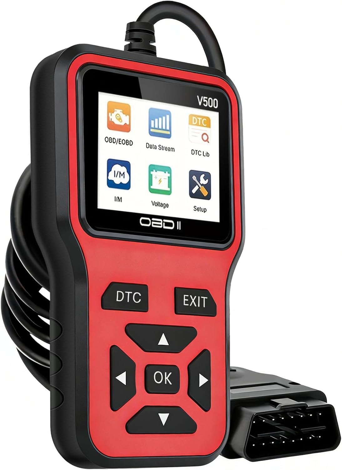VBDBN OBD2 V500 Car Diagnostic Tool for Mercedes Benz C Class C300 C300d C400 AMG C43/C63/C63S, Car Diagnostic Tool Plug Play OBD Reader Portable Car Code Reader