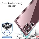 TheGiftKart Ultra-Hybrid Crystal Clear Back Case Cover for Samsung Galaxy S22 Ultra 5G | Shockproof Design | Hard Back Cover Case for Samsung Galaxy S22 Ultra 5G (PC & TPU, Transparent) gallery image