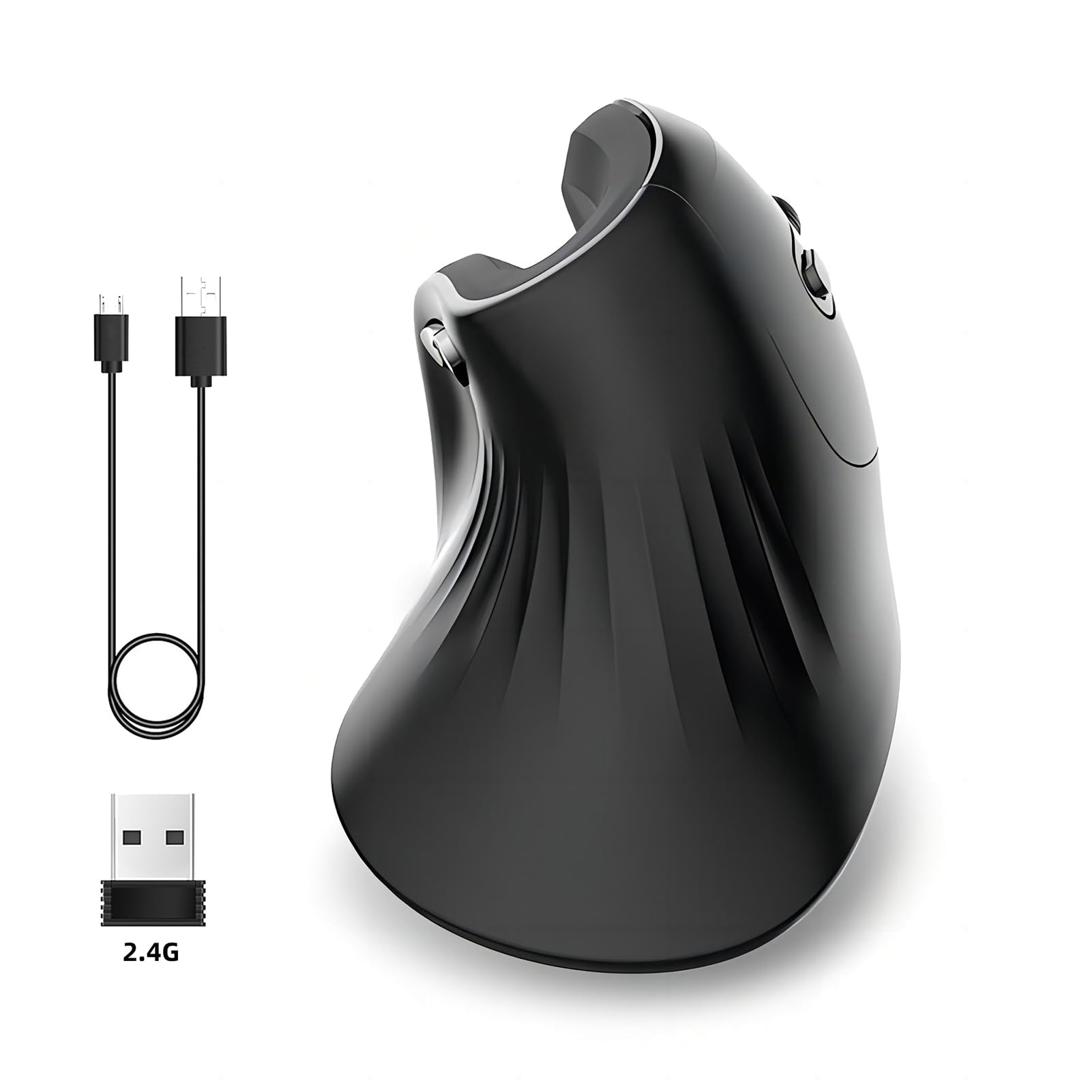 Souris verticale sans fil idéale pour le télétravail et l'espace de bureau - 8