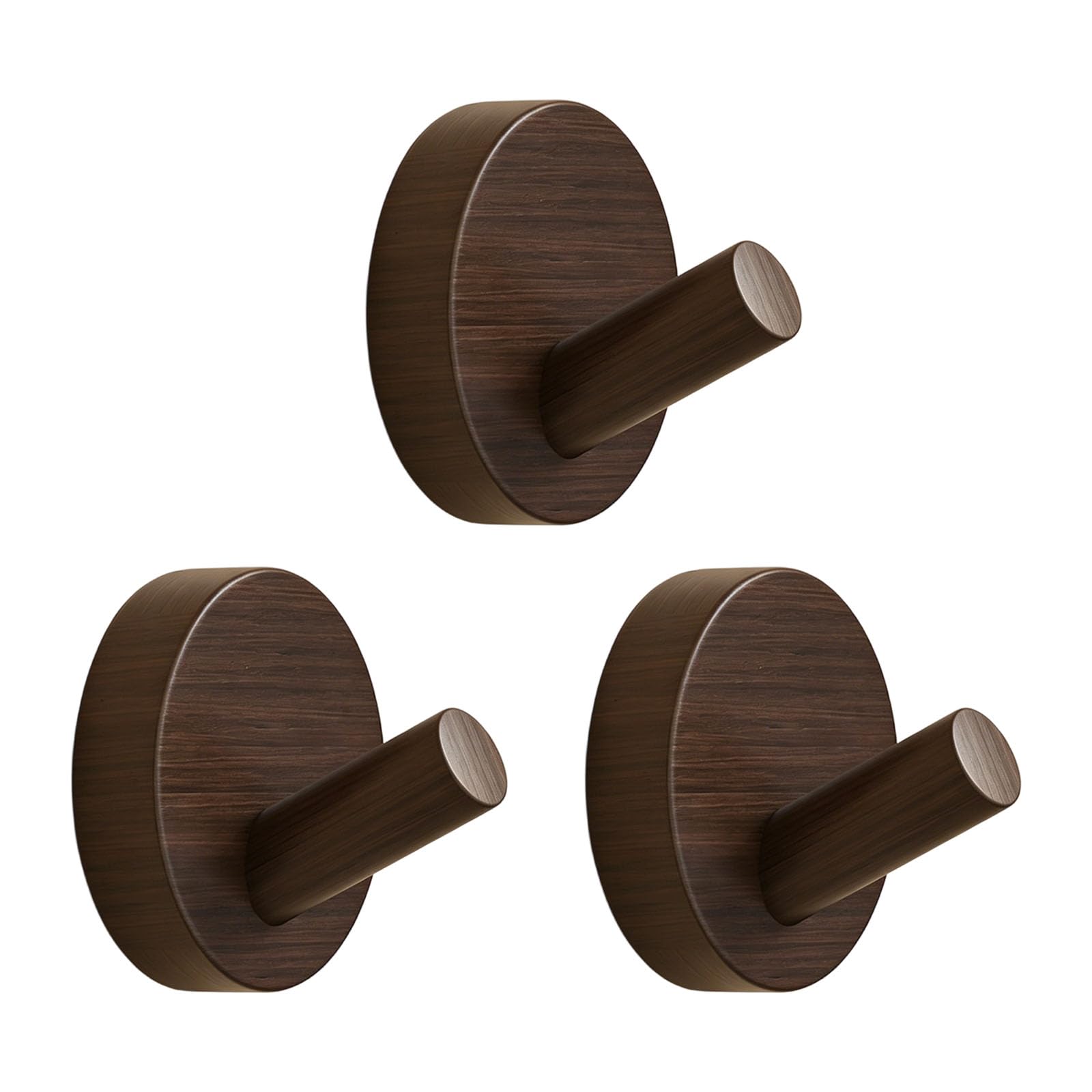 Xinsheinelry Sturdy Wood Mounting Hook Two Shape Available Sturdy Construction for Daily Use in Various Room Wood Wall Hook