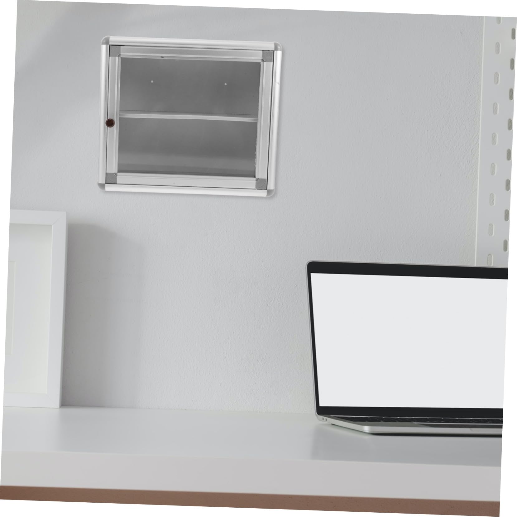 Cabilock Botiquín Familiar Colgante Pequeño Rectangular De Plástico Resistente Almacenaje para Medicamentos Caja De Recolección Montable Uso En Hogar y Espacios Públicos