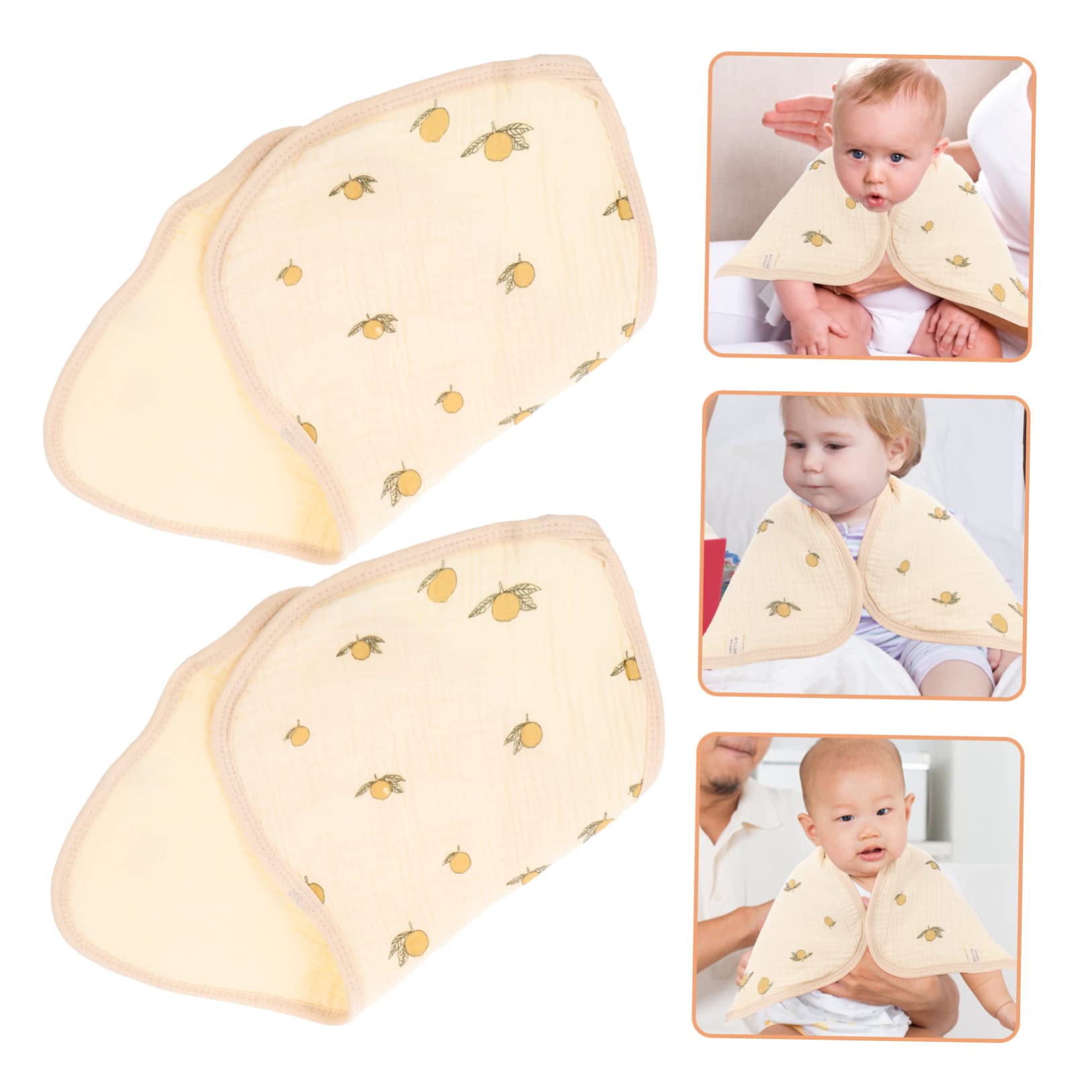 TOYANDONA 6stücke Spucktuch Aus Baumwolle Weiche Und Atmungsaktive Lätzchen Für Jungen Und Mädchen Waschbar Für Stillen Und Beim Bäuerchen Machen