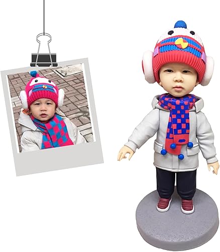 Miniatura 14 de Figuras personalizadas de golfista Bobblehead, regalo para hombre, regalos personalizados para el día de San Valentín de fotos Golfer