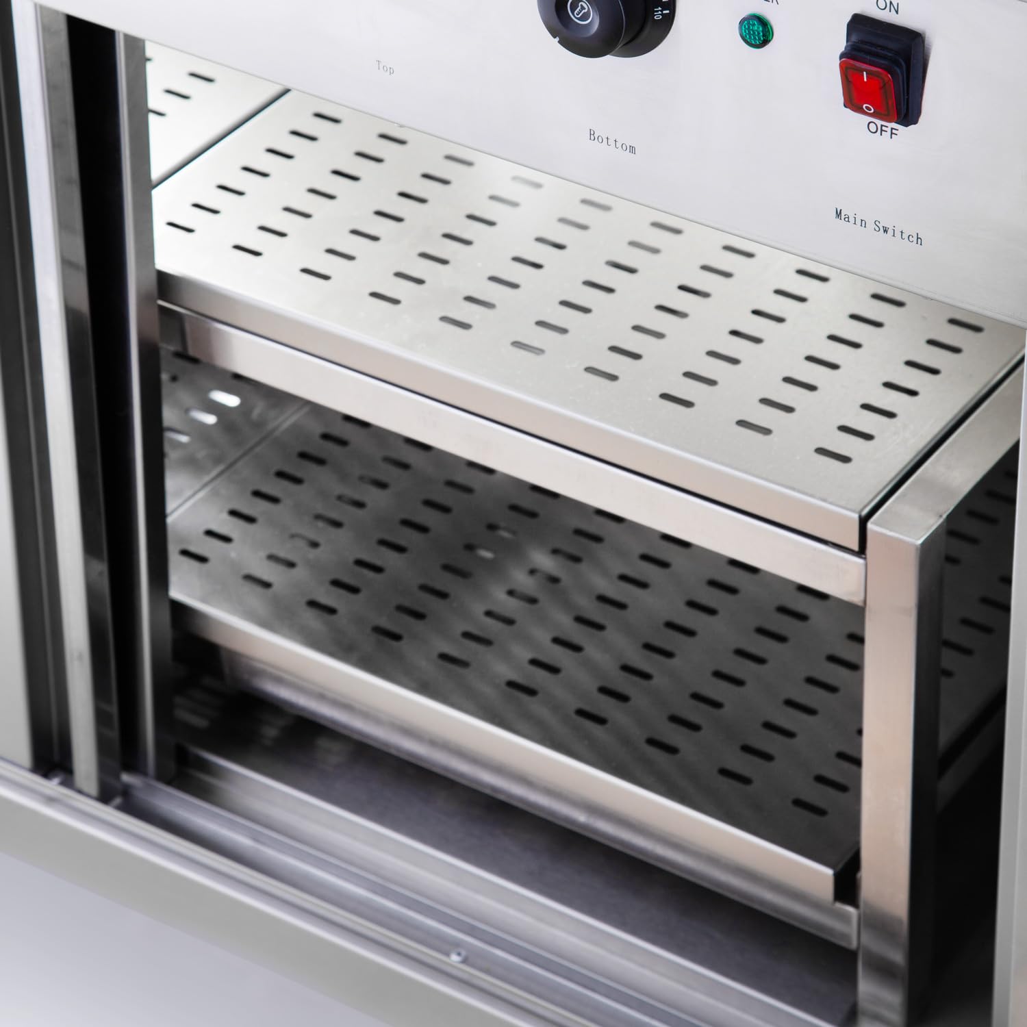 Armario móvil comercial para baño maría y caliente con pórtico calentado, estación de 150 cm de ancho, incluye 11 sartenes GN, calentador de catering de 240 V (enchufe británico)