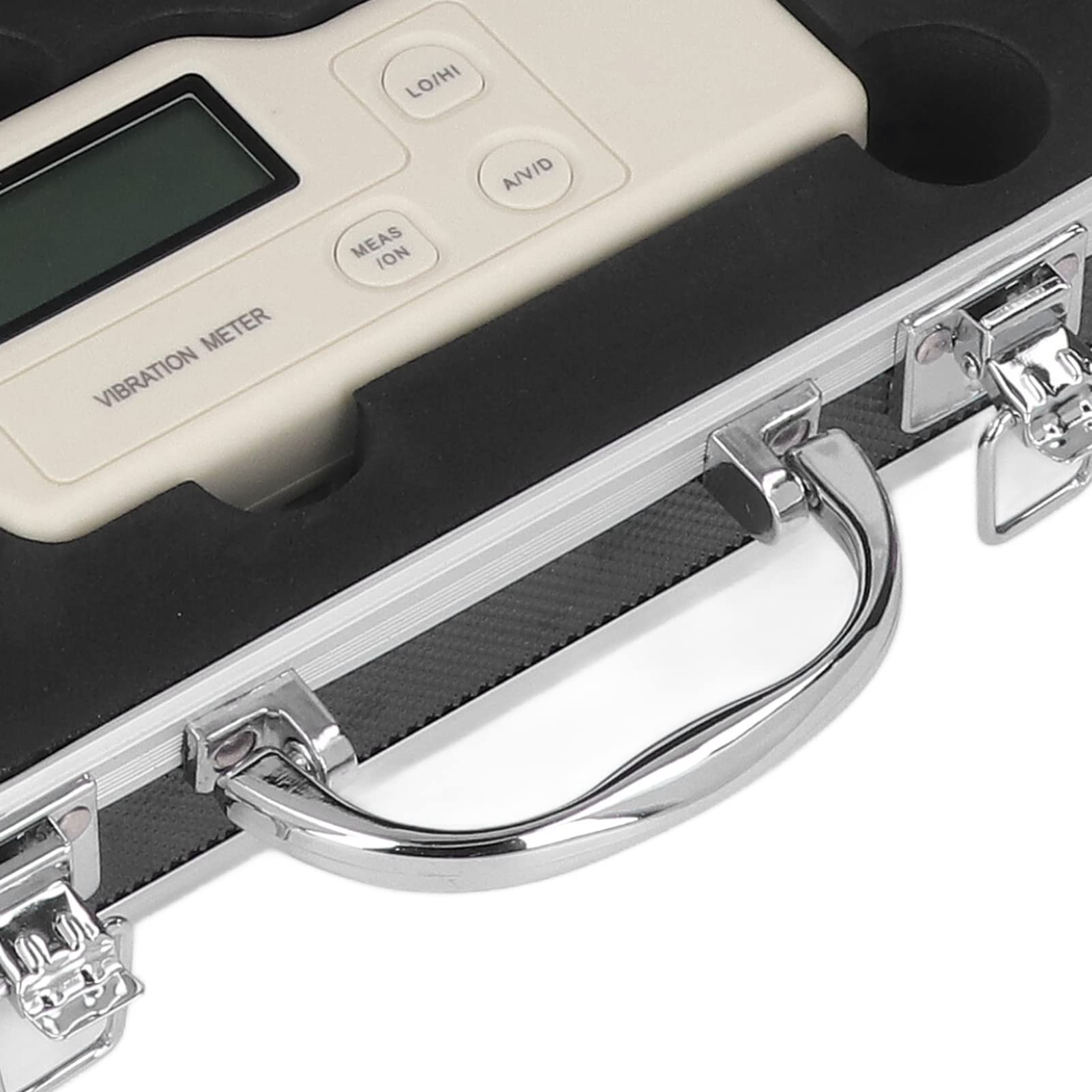 Détecteur de vibration numérique, taux d'échantillonnage 1S de haute précision, vibromètre numérique ABS compact pour l'entretien