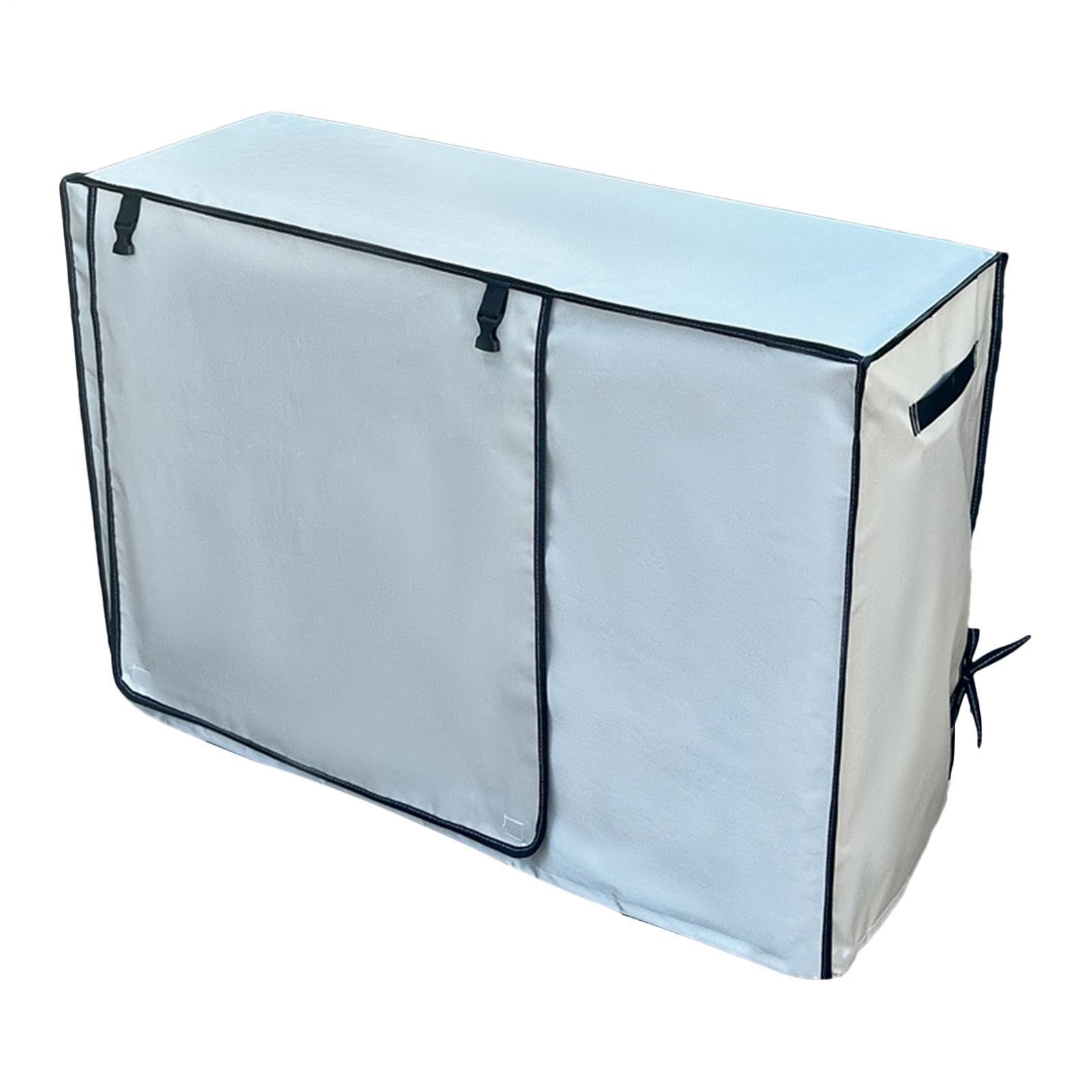 Coperture Condizionatori Esterni - Copertura Impermeabile Protezione UV Traspirante,Copertura Protettiva per Climatizzatore - Per Estate Inverno Casa Appartamento Ufficio Camere Finestra