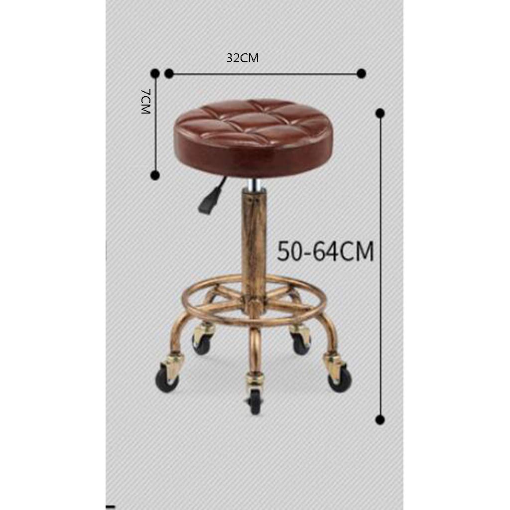 Chaise de bar réglable en hauteur MU tabouret haut nordique rétro créatif