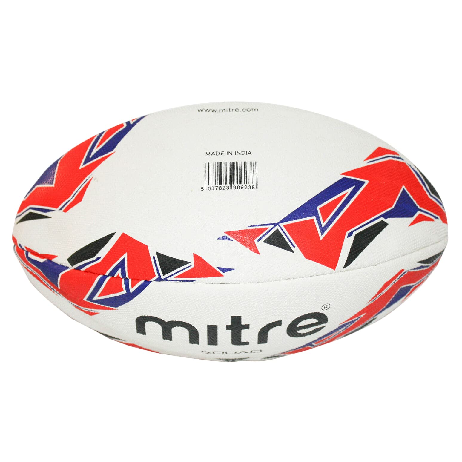 Mitre - Pallone da rugby, fodera extra resistente, peso intero, molto popolare
