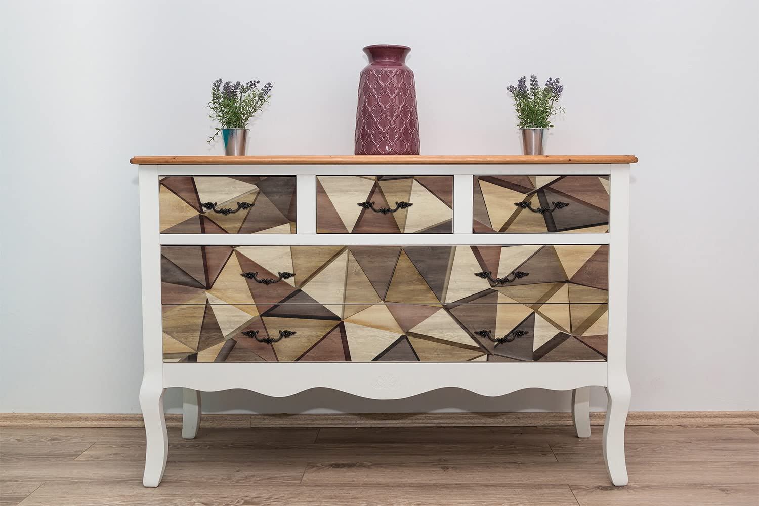 Papier Peint Adhésif Meubles Mur Décoration - Decormat - Ancien