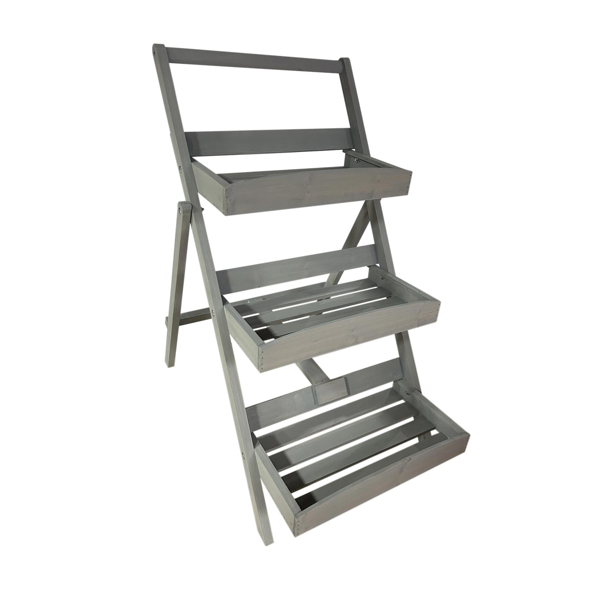 WERKA PRO Étagère de Jardin en Bois 66,​5x50,​2x79,​5cm