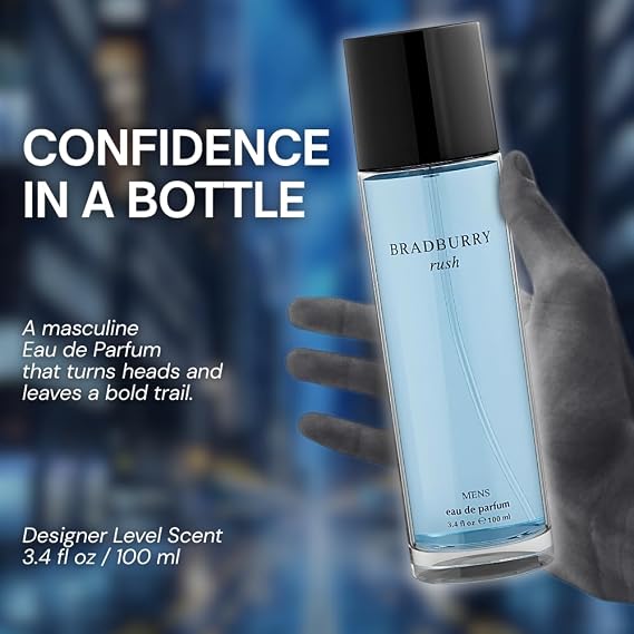 Sandora Fragrances Perfume for Men INSPIRED by A WORLD RENOWNED MENS PERFUME Artemisia, Violet Leaf, Nutmeg, Vetiver Fresh, Spicy, Elegant, Long-Lasting Eau De Parfum 100ml (3.4 fl oz)