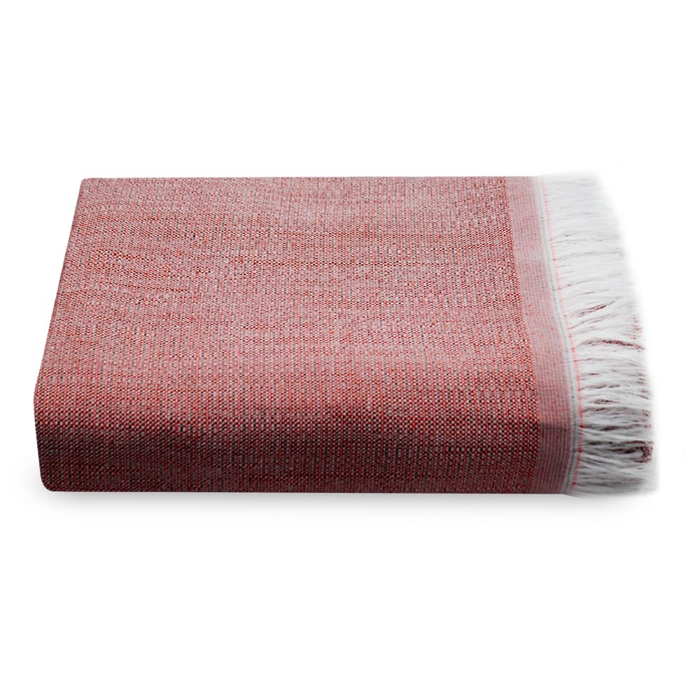 various-Colcha Multiusos para Sofá y Cama,Manta Foulard,Plaid de Práctica de Algodón-Poliéster,Cubresofá Cubrecama 180 x 290 cm,Color Ocre