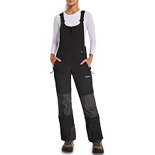 BenBoy Womens Snow Bibs Ski Waterproof Windproof Insulated Overalls Ripstop Snowboard Pants Winter