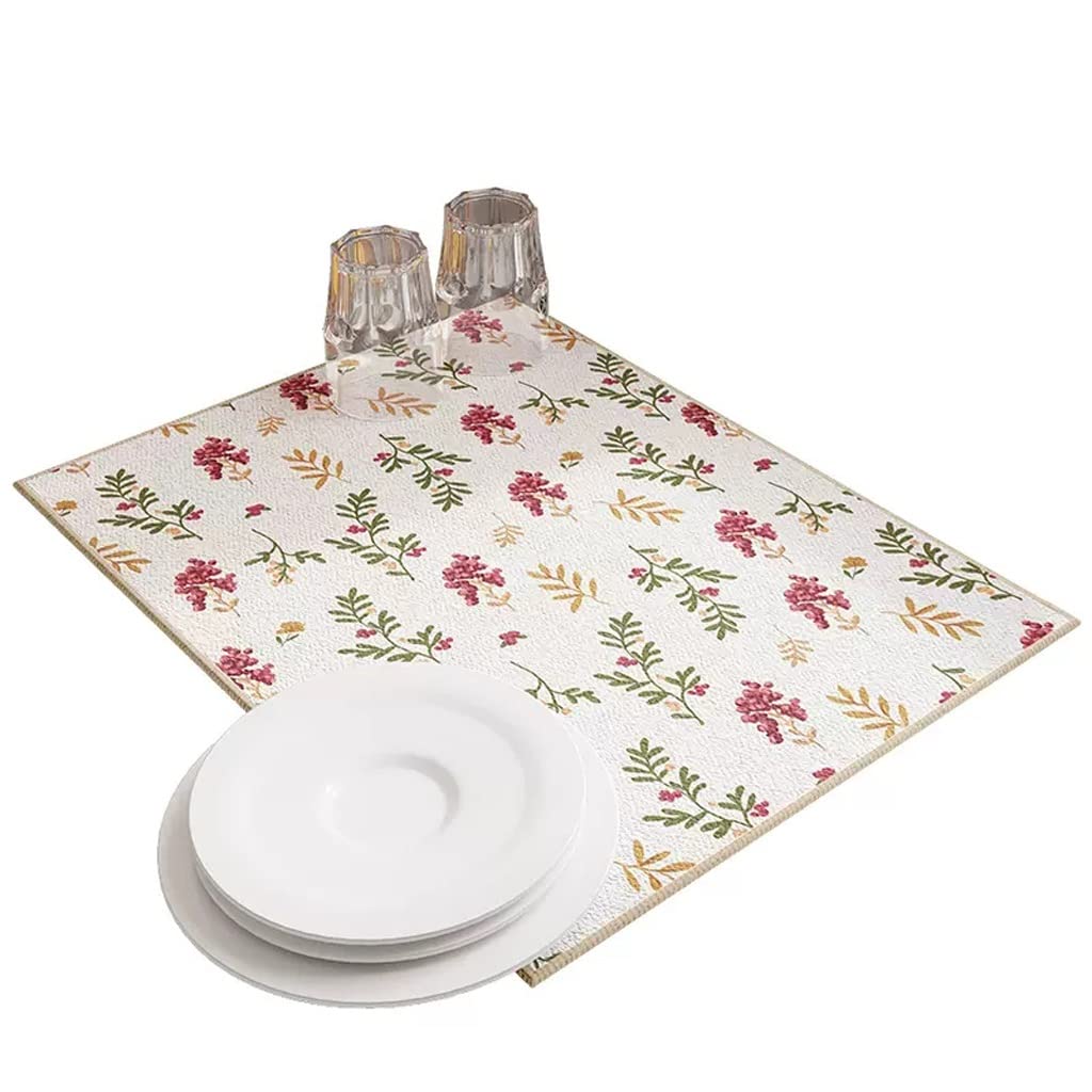 Tappetino drenante for controsoffitto da Cucina Tavolo da tè Lavello Bar Tazze Piatti Isolamento Tappetino for asciugare Terra di diatomee Tappetino Assorbente (Size : 45 * 75cm)