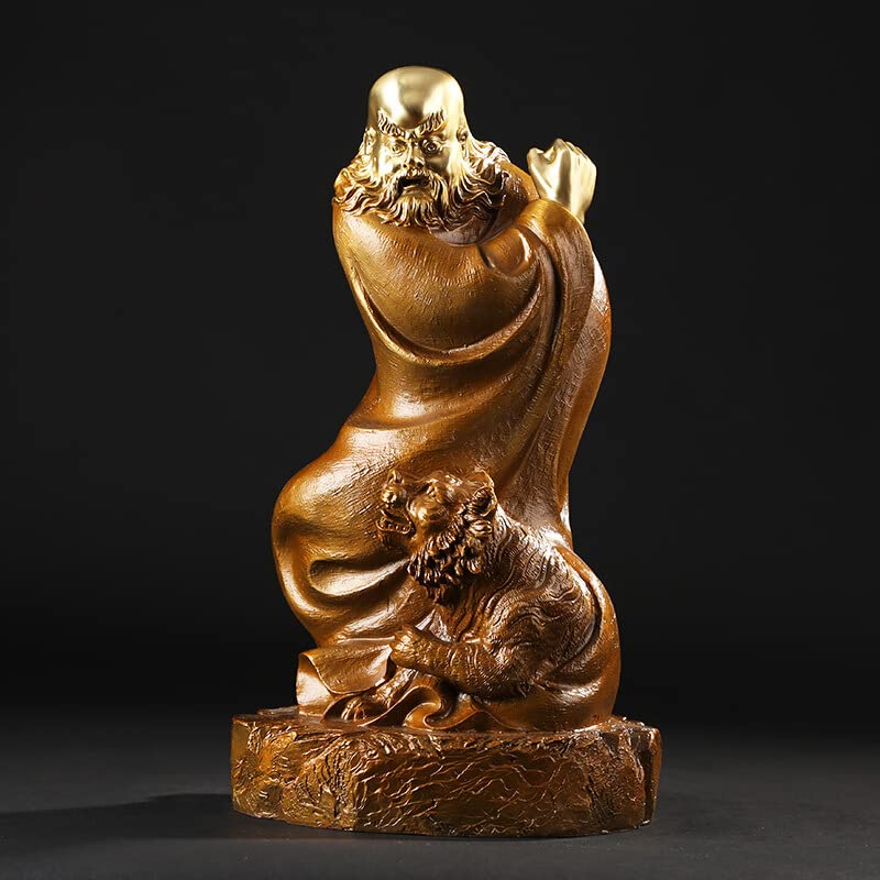 ブロンズ製ドラゴン彫刻 約30cm 須佐製作所 龍虎彫刻入ブロンズ四角玄能頭丈 300g 1個（直送品