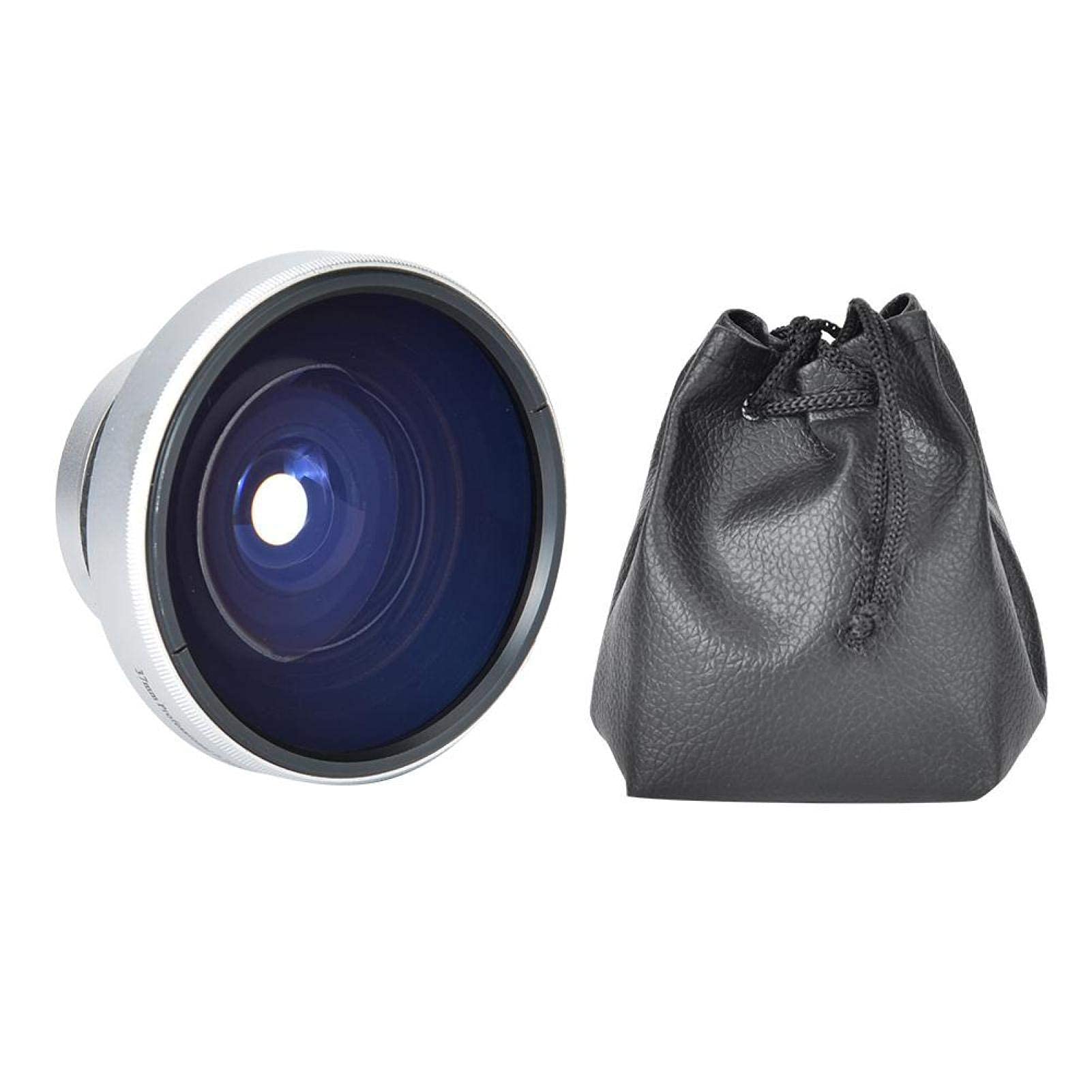 Obiettivo Fisheye 37mm macro lens Obiettivo aggiuntivo Super Fisheye da 37 mm 0 25X, Kit obiettivo fotocamera per telefono cellulare, Obiettivo grandangolare, Lentes para móviles