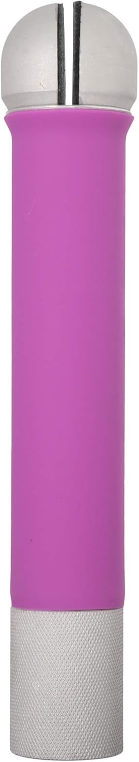 Pepetools Ring Clamp with Leather Jaws, Made in USA, Purple #140.01