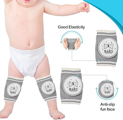 Miniatura 5 de TinySafeHaven Protector de cabeza de bebé con rodillera, mochila para andadores con correa ajustable, cojín de seguridad para la cabeza para bebés,