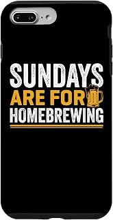 iPhone 7 Plus/8 Plus Sundays Are For Homebrewing Beer Brewing Alcohol Drinker Case