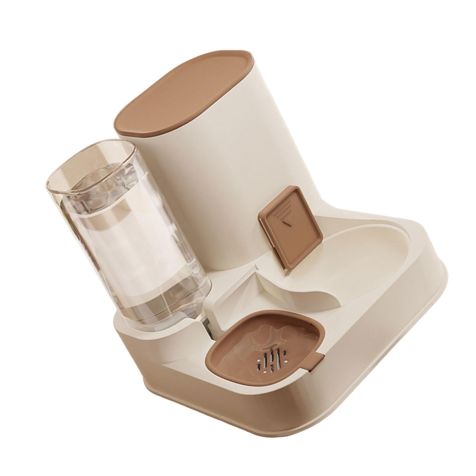 Comederos y dispensador de agua 2 en 1 para perros y gatos, juego de bebederos automáticos de alimentos y bebedero para gatos, suministros para mascotas para cachorros