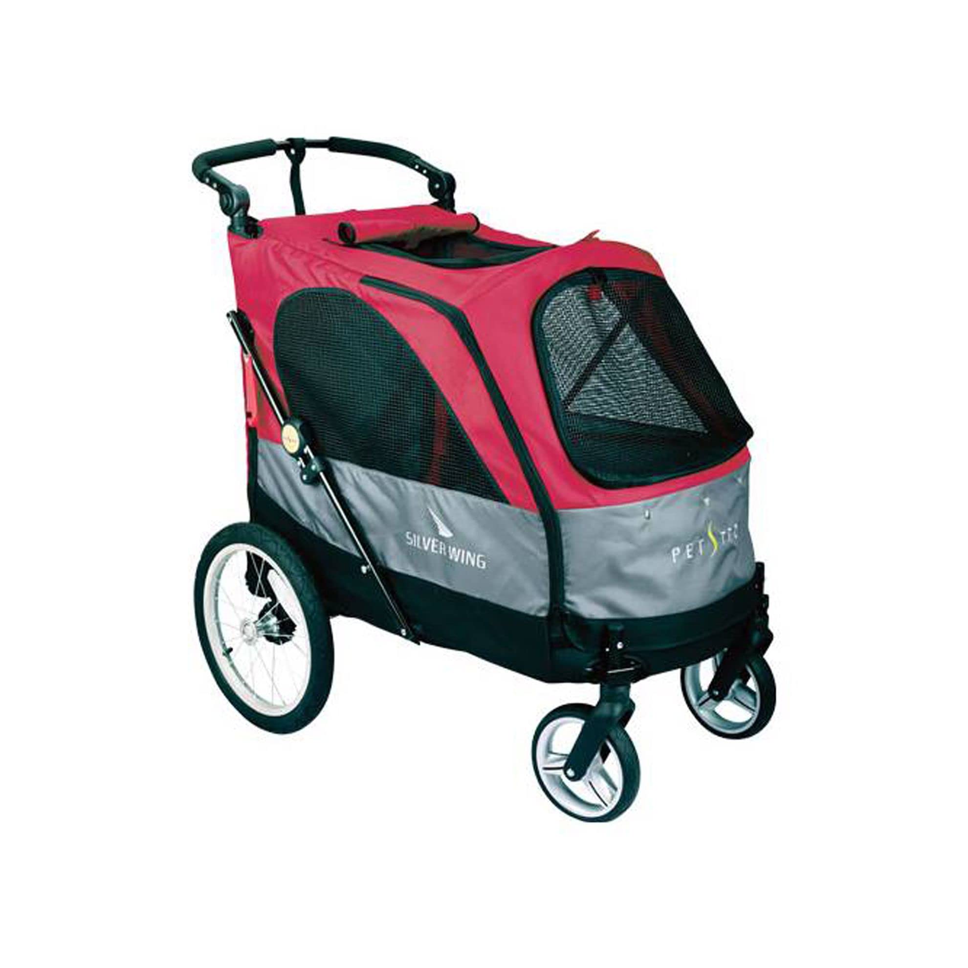 Pettio - Carrito Safari (55 kg), color rojo