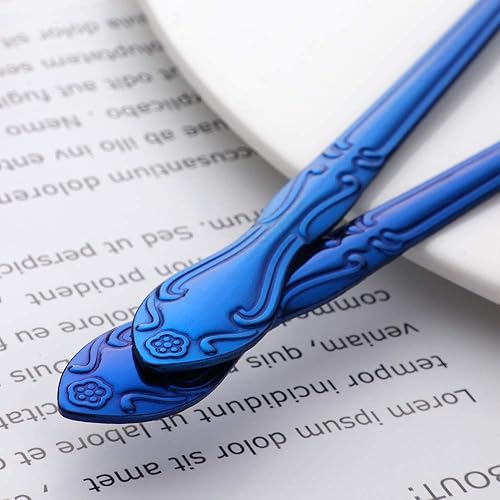 Miniatura 136 de Juego de 12 cucharas de café, mini cucharas de café, cucharas de espresso de acero inoxidable, cucharas pequeñas para postre, té, aperitivo, 4.6