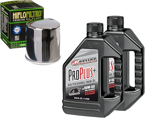 Oil Change Kit For Polaris 2000 Magnum 500 4X4 Synthetic 10W-50