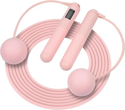 OTraki Cordless Jump Rope with Counter, Adjustable Smart Ropeless Skip Rope