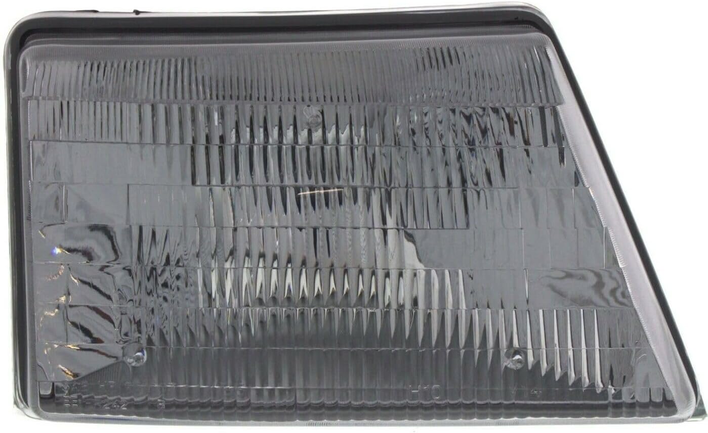Headlight Assembly Headlamps Left & Right Pair Set for Ford for Ranger XL/XLT 98-00 Ev Truck with Bulbs Clear Lens Part Name 9602515 FO2503151