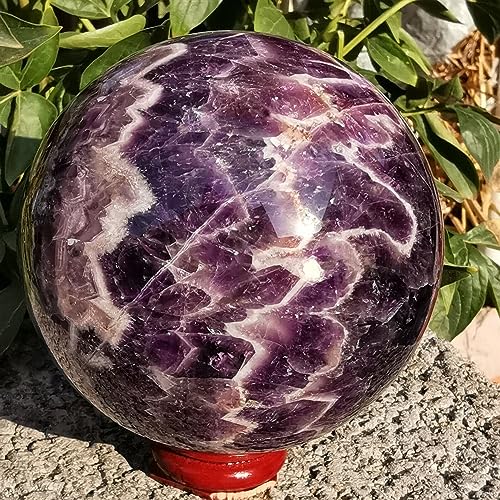 Pierre améthyste boule de cristal quartz décoration maison - 6