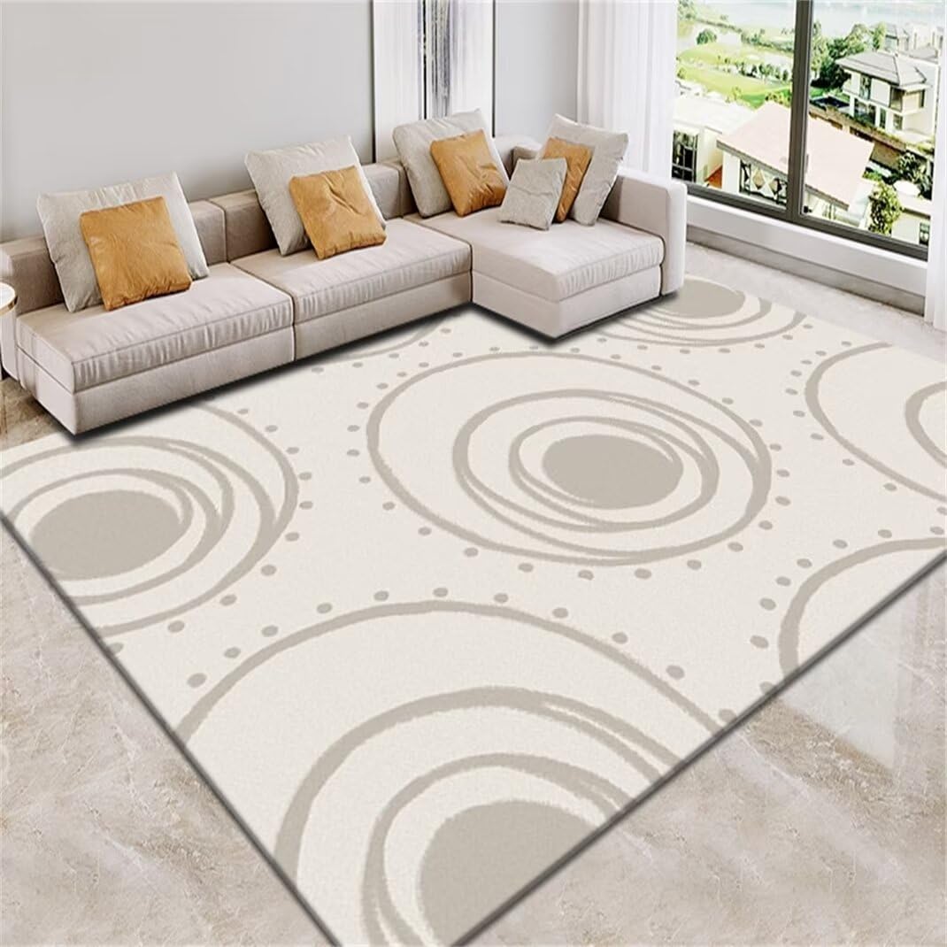 Tapis pour enfant gris 140x200cm idéal pour grand salon et bureau