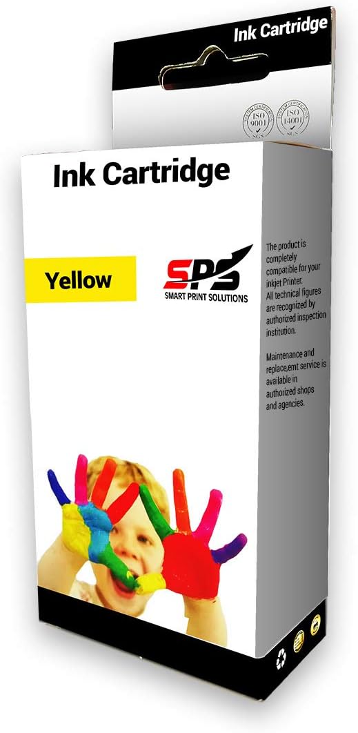 Smart Print Solutions 1x SPS Compatible Ink Cartridges Replacement for HP 953XL Y | Yellow | OfficeJet Pro 8710 8720 8725 7740 8715 8725 8210 7720 8718 8728 8730 8740 7730 8218 | 1.600 Pages Yield