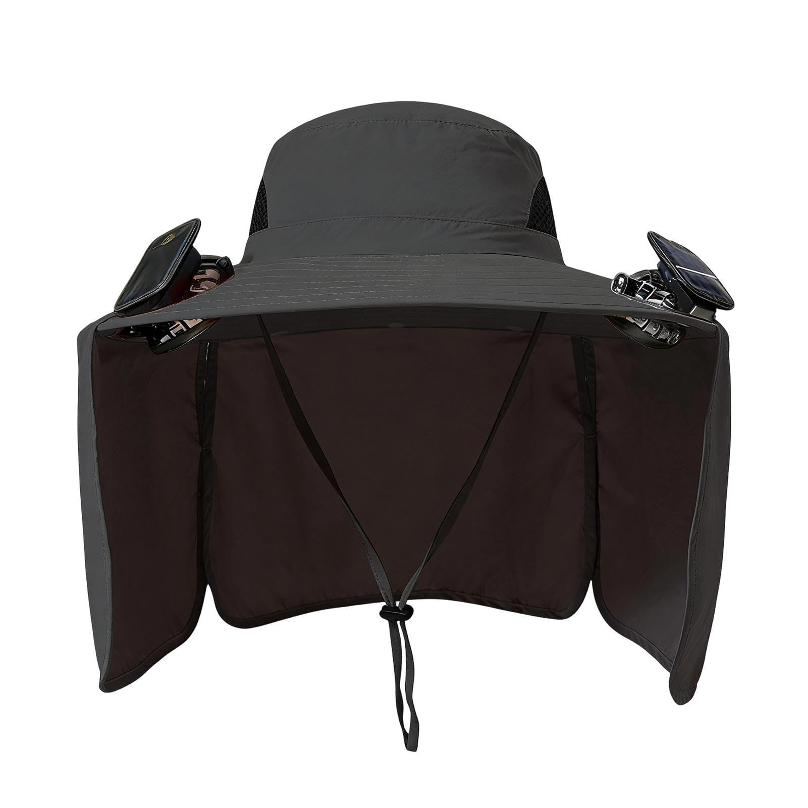 Générique Casquette avec Ventilateurs Couvre-Chef à Larges Bords