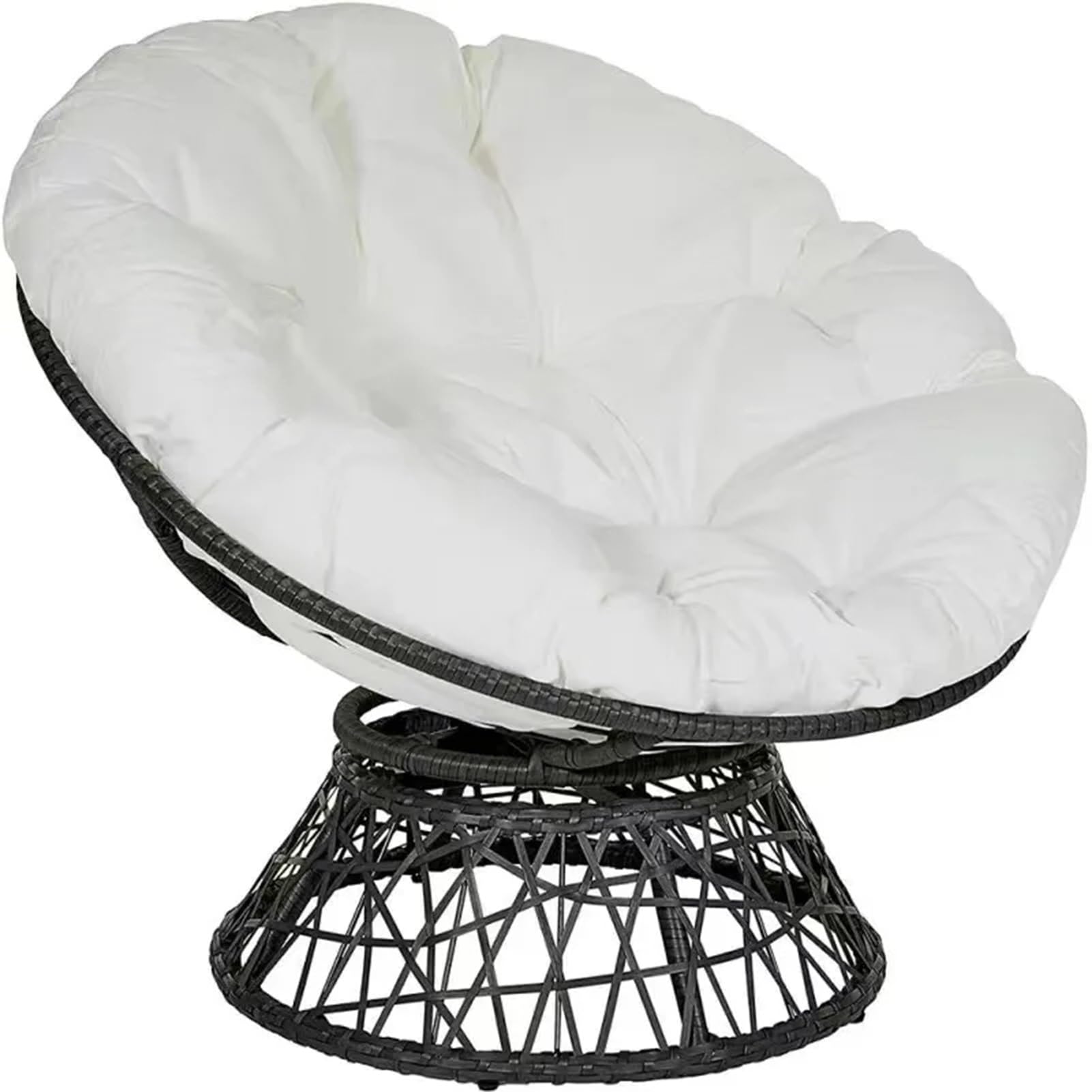Coussin de chaise Papasan capitonné et épais, finitions haut de gamme taille 5XL R