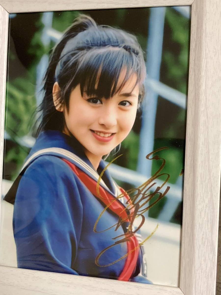 【宛名あり】スケバン刑事 19話台本　斉藤由貴さんサイン入り Amazon.co.jp: 斉藤由貴 フレーム付き ブロマイド 写真 スケバン