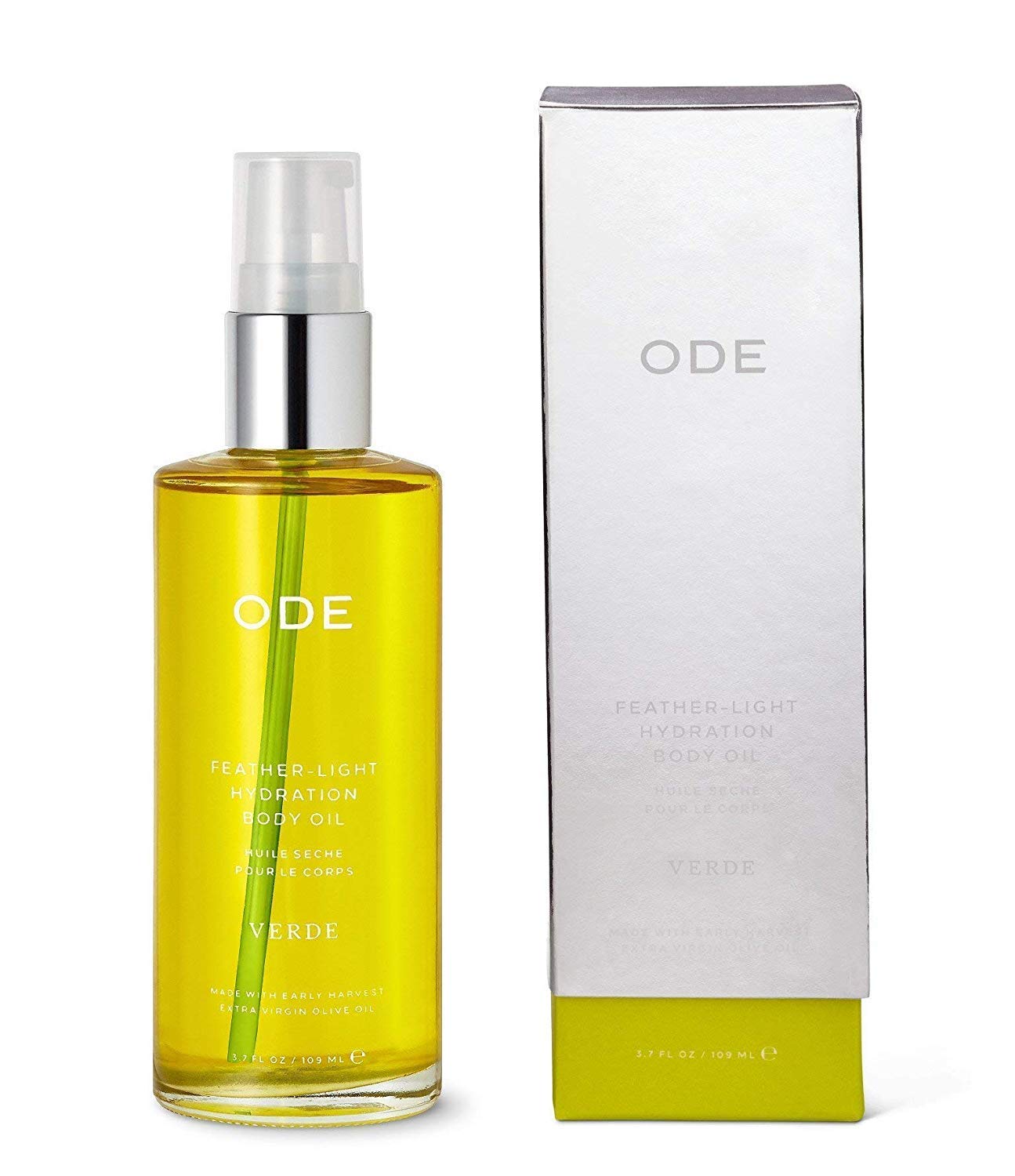 ODE Natural Beauty Feather-Light Hydration Body Oil 3.75oz - VERDE
