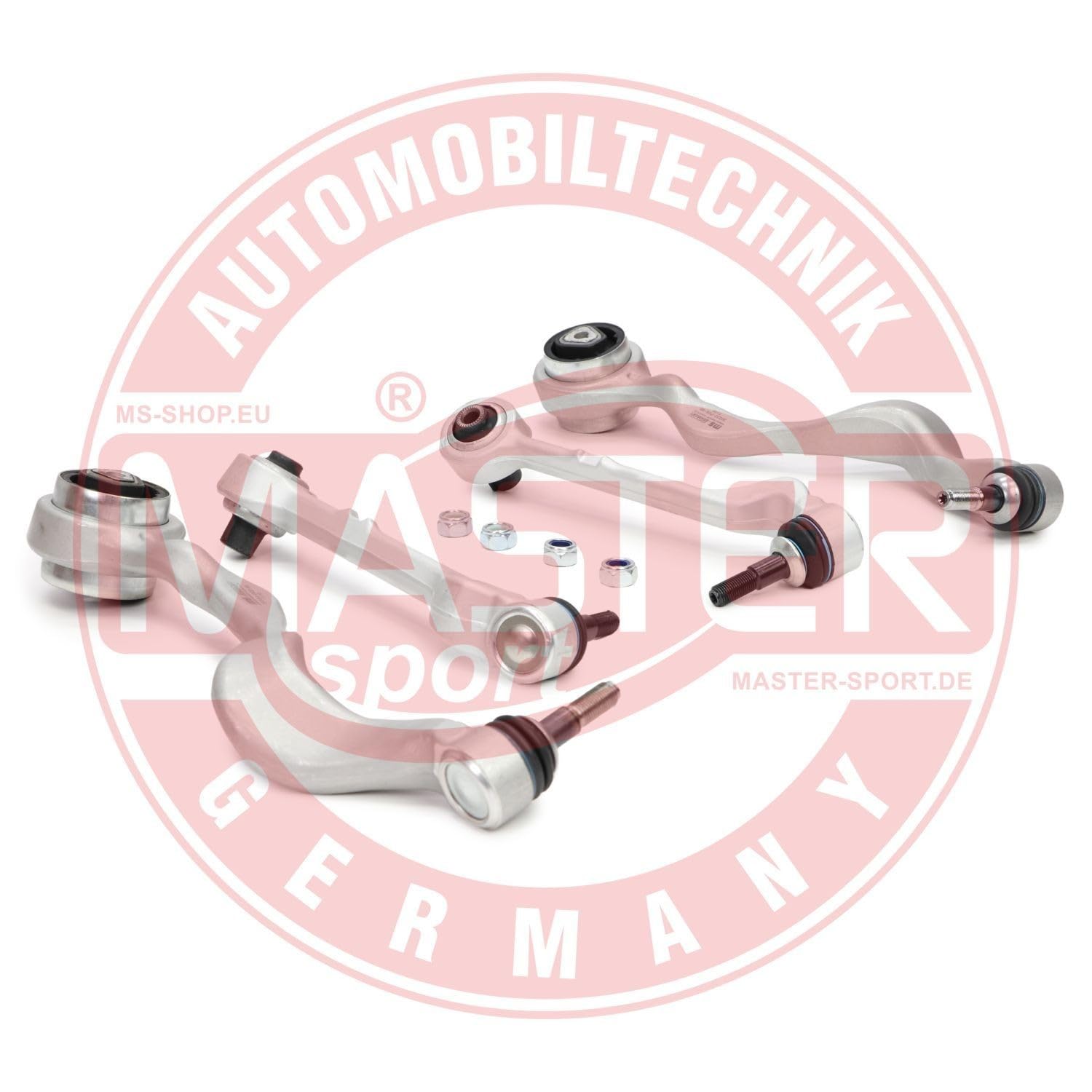 36856/4-KIT-MS Juego de reparación brazo de suspensión Delantero, izquierda derecha Brazos de suspensión Brazos oscilantes Brazos oscilantes suspension