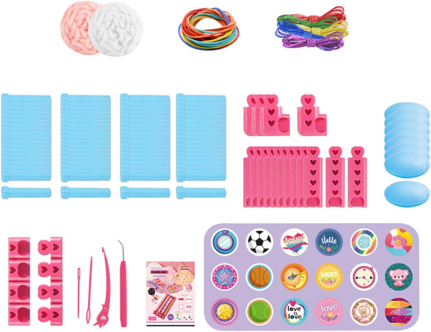 Bracelet Making Set DIY Bracelet Kits for Women Beginners Ages 7 8 9 10 11 12 Large Storage BoxCrafts|Beads & Jewelry Making|Beading & Jewelry Kits|Jewelry Making Kits