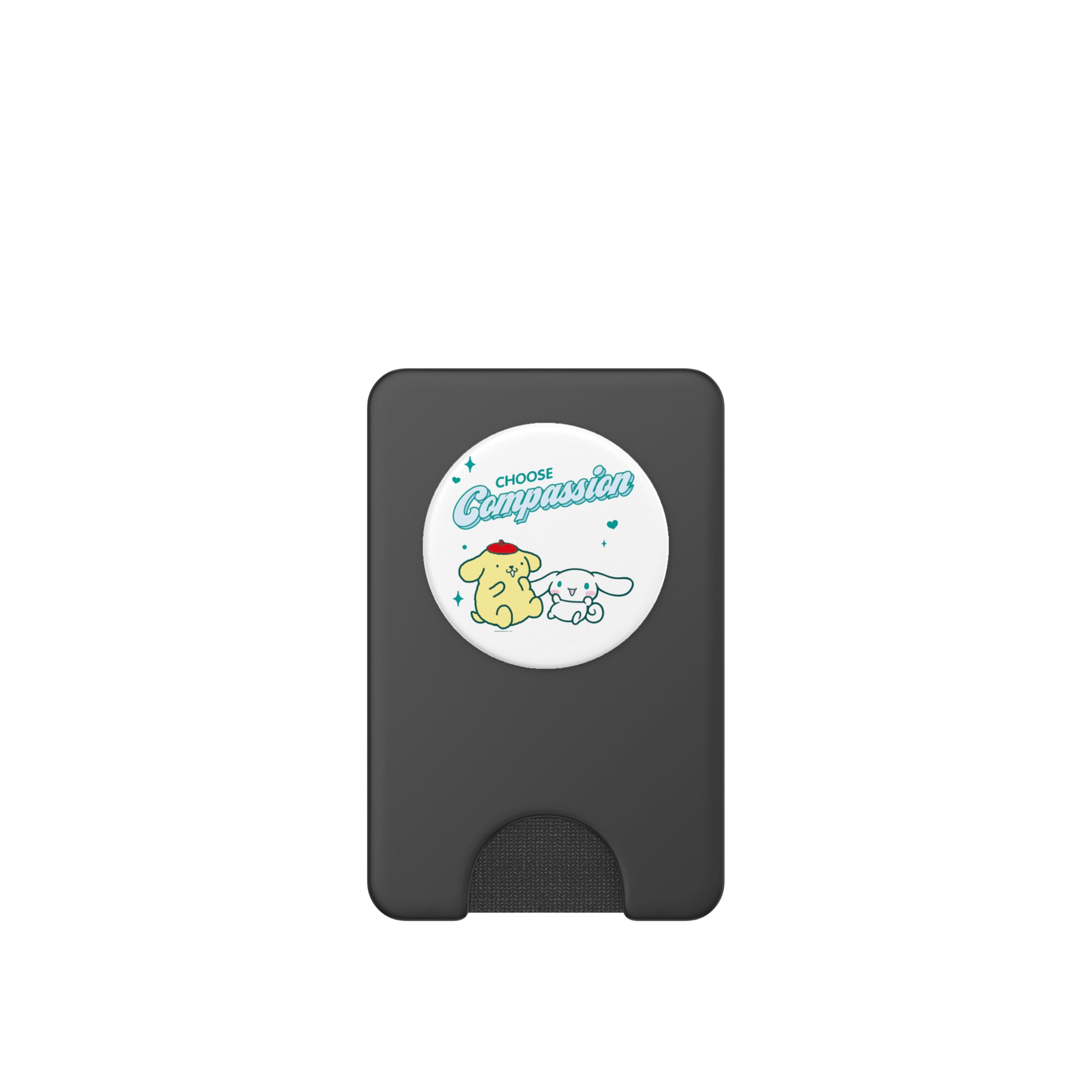 Choose Compassion - Hello Kitty and Friends PopSockets PopWallet for MagSafe, Black - Image 2