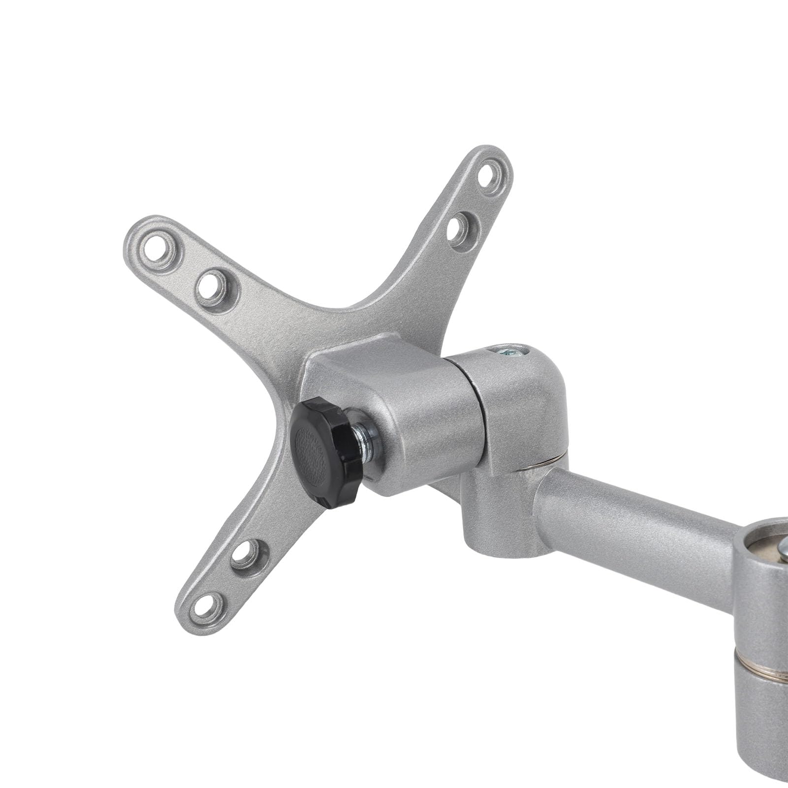 Generic Ramię Wyświetlacza ze Stopu Aluminium Stabilny Telewizor Montowany na ścianie Duży Ekran Full Motion 30 Cali do Domowego Biura w Kolorze Srebrnoszarym